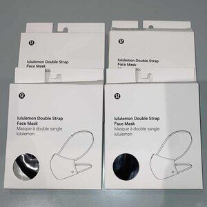 SET OF 4 - LULULEMON Face Mask - Double Strap - NEW IN BOX - ICMG Camo / UNISEX